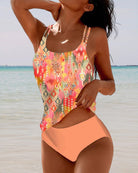 Jessica | Elegant Mandala Strappy Swimsuit - Picela