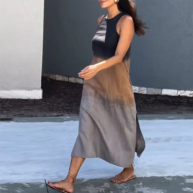 Jessica | Elegant Sleeveless Midi Dress - Picela
