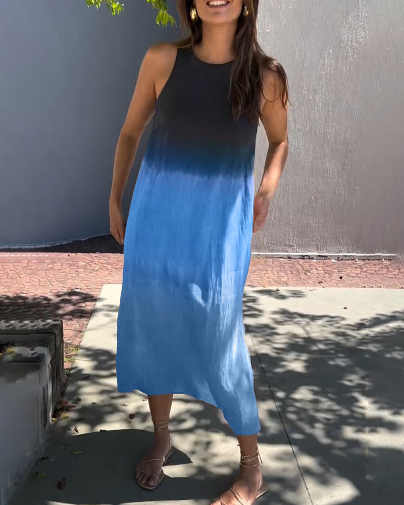 Jessica | Elegant Sleeveless Midi Dress - Picela