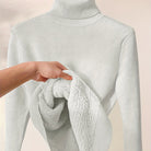 Jessica | Soft Fleece-Lined Turtleneck Sweater - Picela