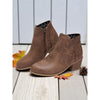 Jennifer | Elegant Perforated Ankle Boots
