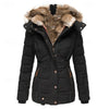 Jennifer | Elegant Fur Puffer Jacket