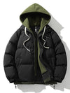 Samantha | Stylish Contrast-Hood Puffer Jacket