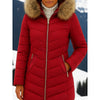 Rebecca | Elegant Chevron-Quilted Parka