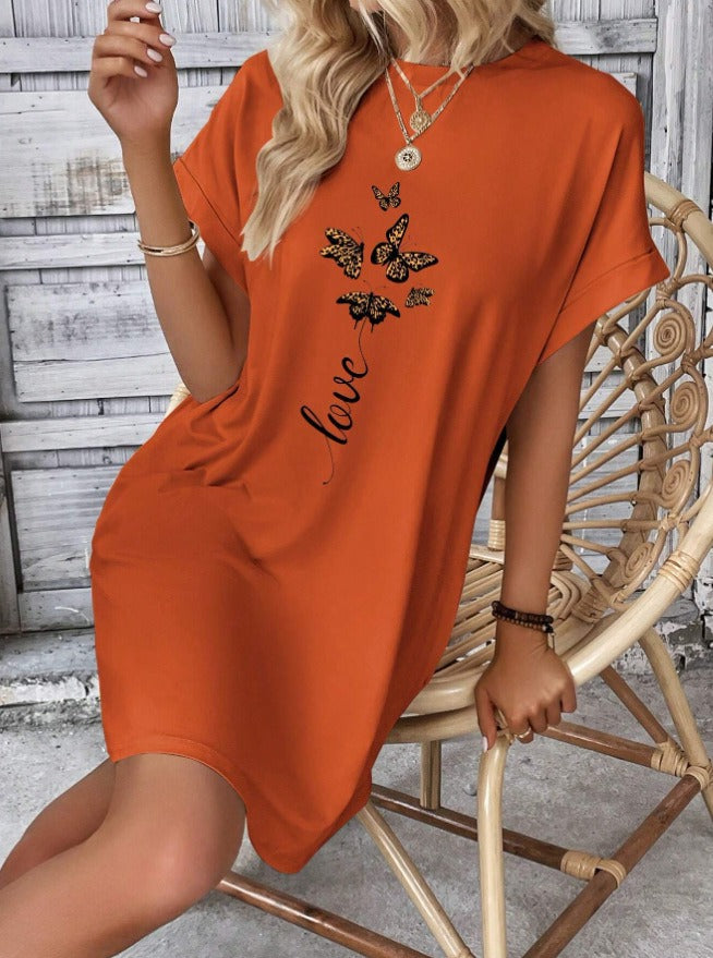 Kelly | Casual Graphic Mini Dress - Picela