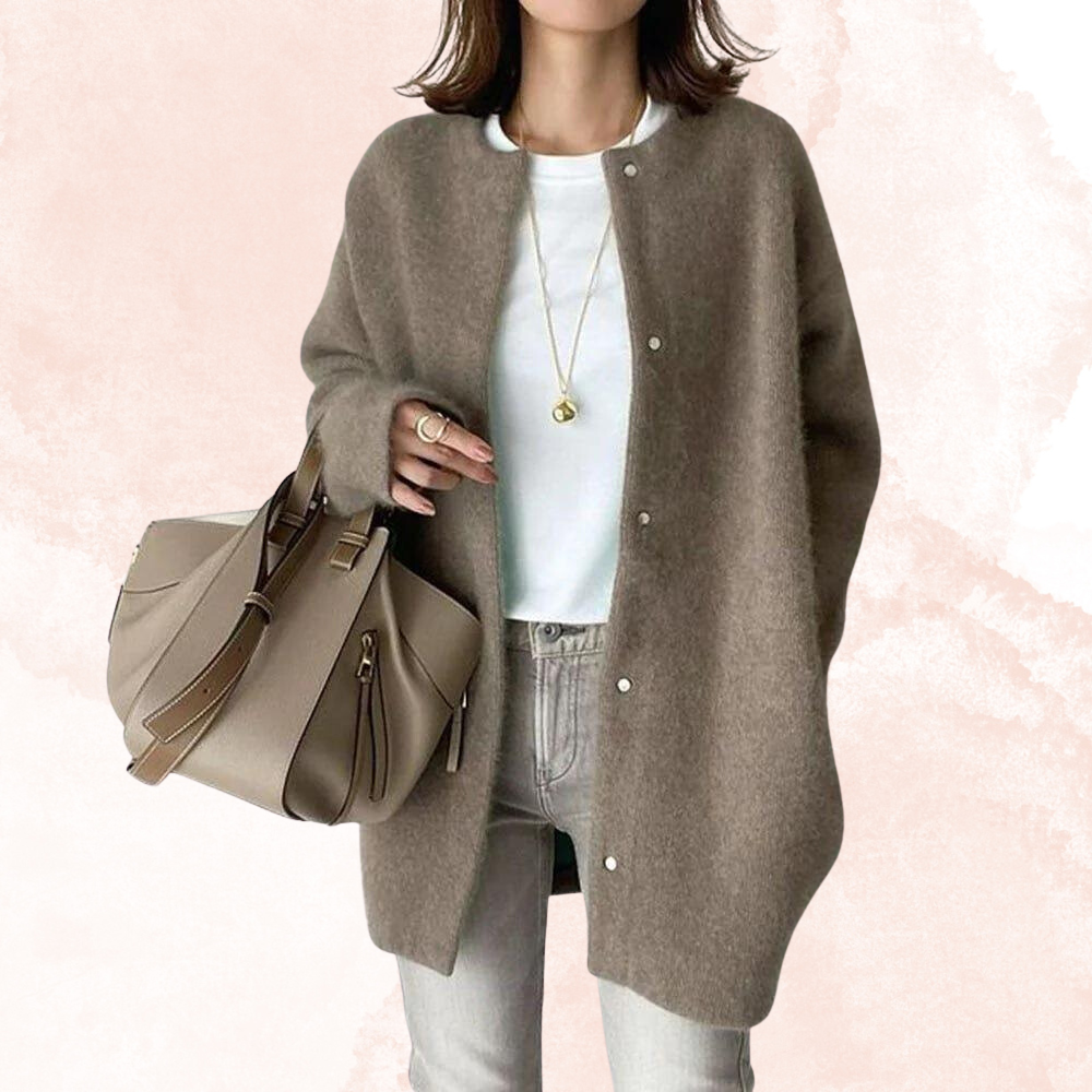 Kelly | Cozy Oversized Longline Cardigan - Picela