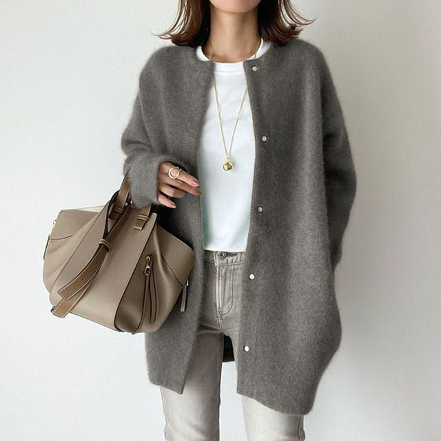 Kelly | Cozy Oversized Longline Cardigan - Picela