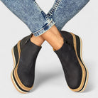 Kelly | Elegant Leather Platform Boots - Picela