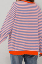 Kimberly | Classic Striped Oversized Sweater - Picela