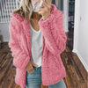 Kimberly | Cozy Sherpa Hooded Jacket - Picela