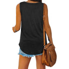 Kimberly | Elegant V-Neck Sleeveless Top - Picela