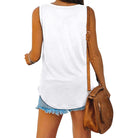 Kimberly | Elegant V-Neck Sleeveless Top - Picela