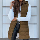 Laura | Cozy Quilted Hooded Vest - Picela