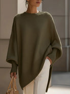 Laura | Elegant Oversized Batwing Sweater - Picela