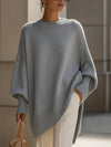Laura | Elegant Oversized Batwing Sweater - Picela