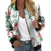 Laura | Stylish Floral Bomber Jacket - Picela