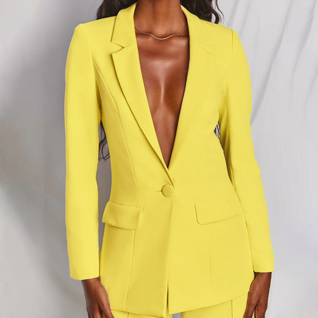 Lauren | Elegant Tailored Blazer Set - Picela