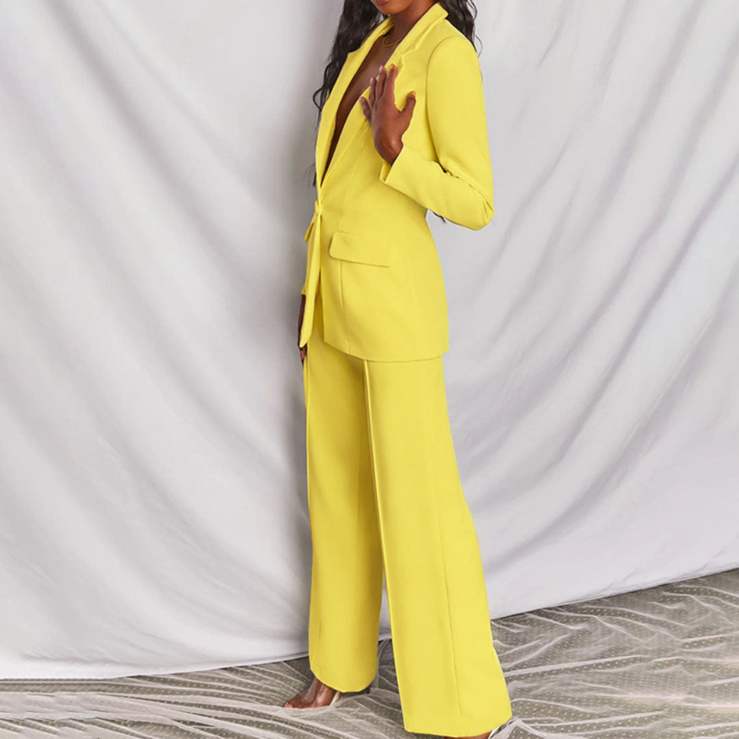 Lauren | Elegant Tailored Blazer Set - Picela