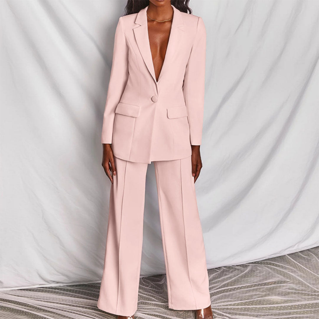 Lauren | Elegant Tailored Blazer Set - Picela