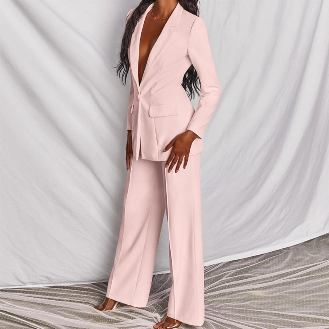 Lauren | Elegant Tailored Blazer Set - Picela