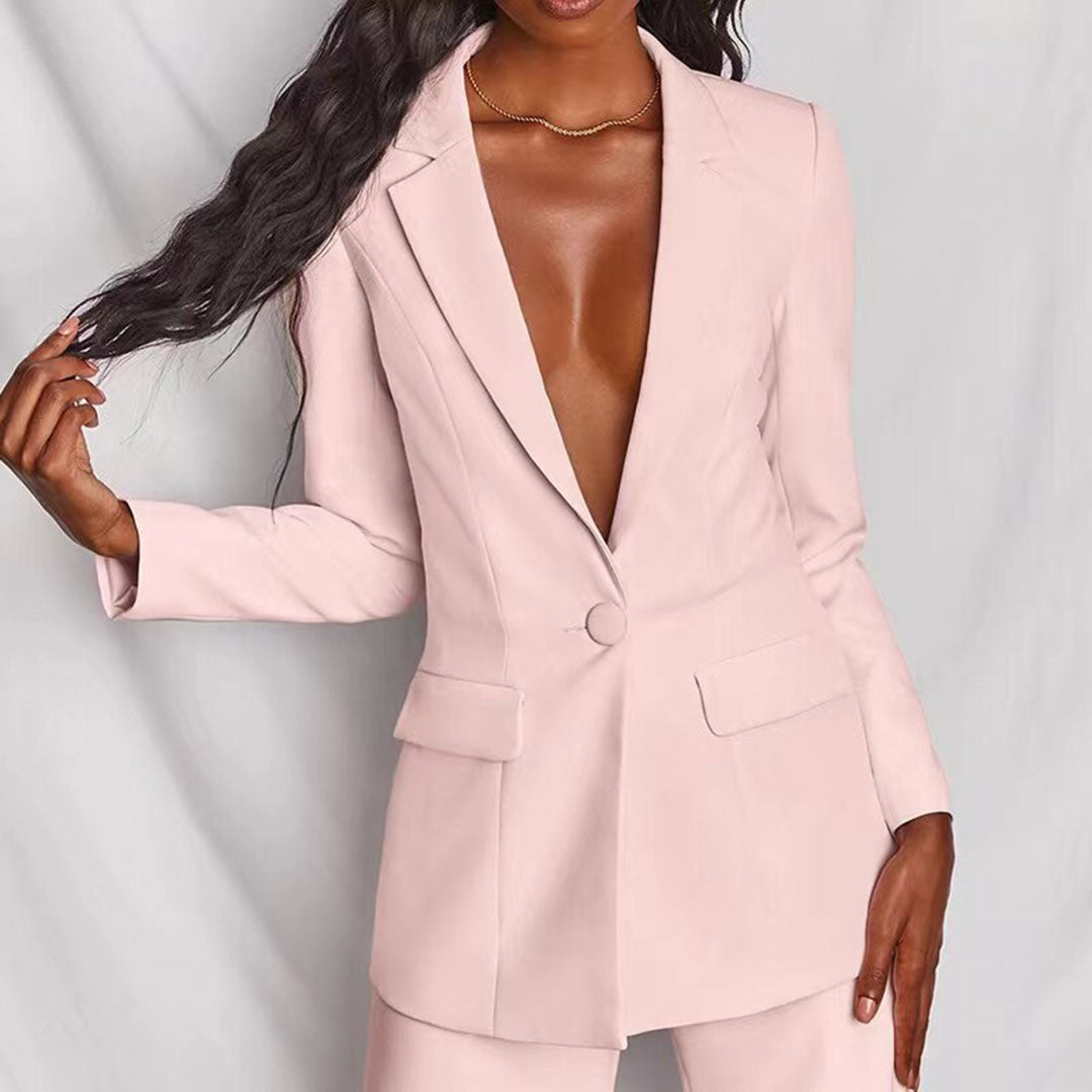 Lauren | Elegant Tailored Blazer Set - Picela