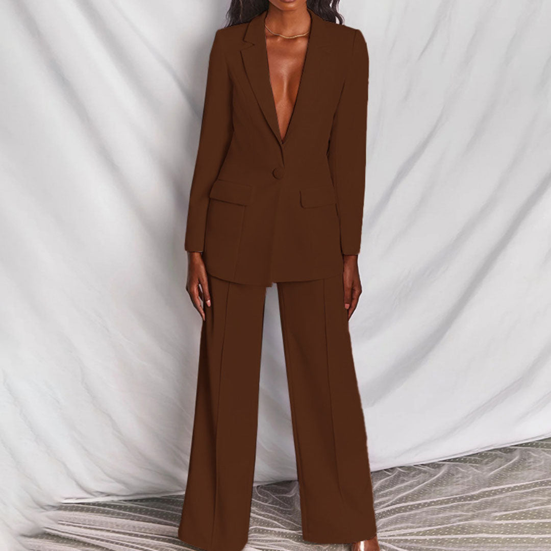 Lauren | Elegant Tailored Blazer Set - Picela