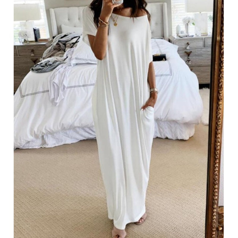 Lauren | Relaxed Knit Maxi Dress - Picela