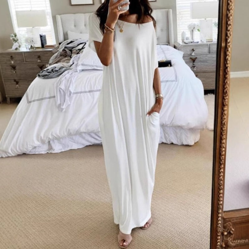 Lauren | Relaxed Knit Maxi Dress - Picela