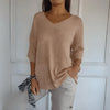 Nicole | Elegant Knit V-Neck Top