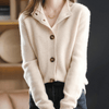 Brittany | Elegant Cashmere Button-Front Cardigan