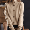 Brittany | Elegant Cashmere Button-Front Cardigan