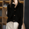 Brittany | Elegant Cashmere Button-Front Cardigan