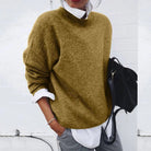 Megan | Elegant Oversized Knit Sweater - Picela