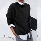 Megan | Elegant Oversized Knit Sweater - Picela
