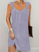 Megan | Elegant Sleeveless Mini Dress - Picela