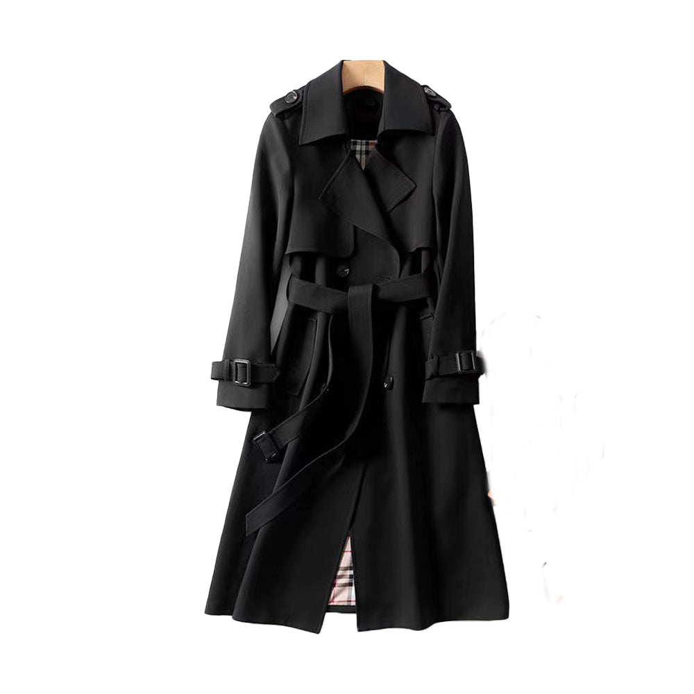 Melissa | Elegant Longline Trench Coat - Picela