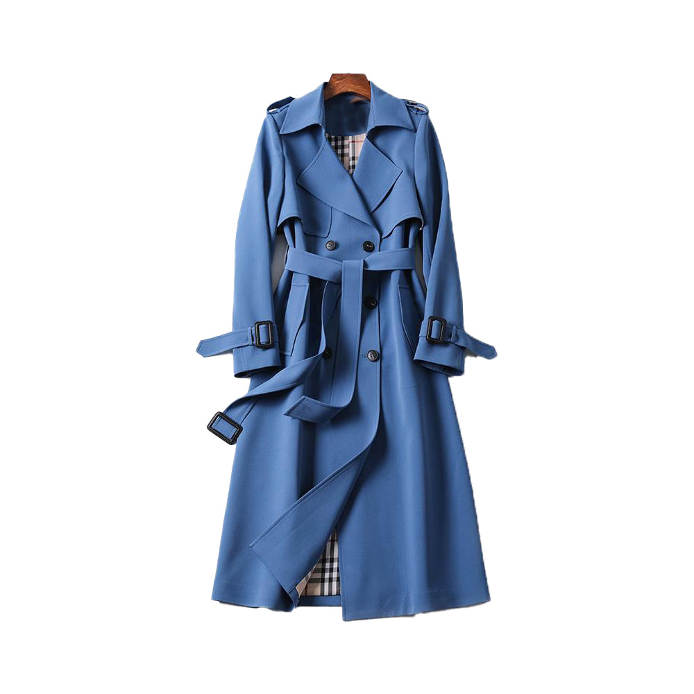 Melissa | Elegant Longline Trench Coat - Picela