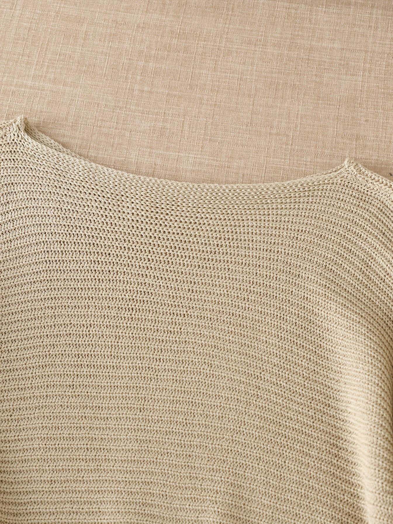 Melissa | Elegant Open-Knit Boat-Neck Sweater - Picela