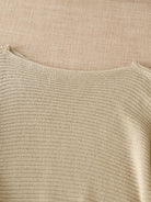 Melissa | Elegant Open-Knit Boat-Neck Sweater - Picela
