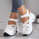 Michelle | Comfortable Platform Cutout Sandals - Picela