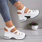 Michelle | Comfortable Platform Cutout Sandals - Picela