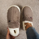 Michelle | Cozy Corduroy Fur-Lined Boots - Picela