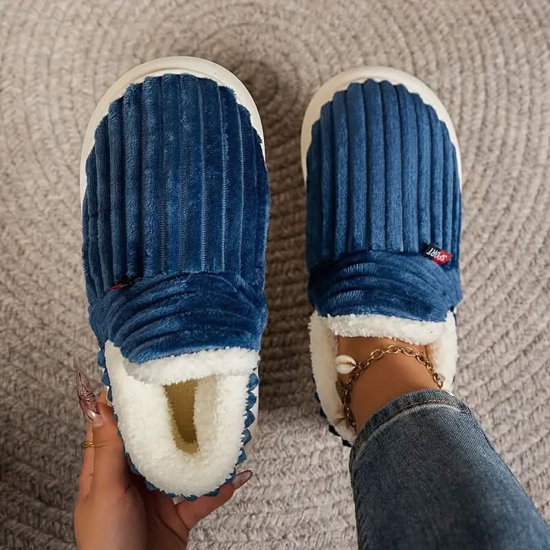 Michelle | Cozy Corduroy Fur-Lined Boots - Picela