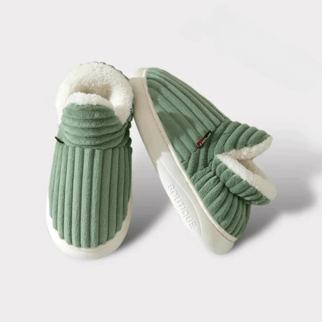 Michelle | Cozy Corduroy Fur-Lined Boots - Picela