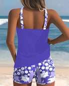 Michelle | Feminine Floral Racerback Tankini - Picela