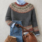 Nicole | Cozy Fair Isle Sweater - Picela