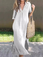 Nicole | Effortless Oversized Maxi Dress - Picela