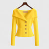 Nicole | Elegant Ribbed Fitted Cardigan - Picela