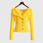 Nicole | Elegant Ribbed Fitted Cardigan - Picela