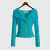 Nicole | Elegant Ribbed Fitted Cardigan - Picela